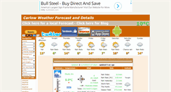 Desktop Screenshot of carlowweather.com
